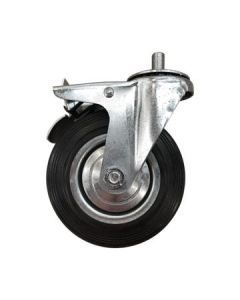 060701 CASTOR H/D SWIV W/BRAKE S/S
