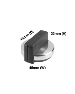 140175222029 Westinghouse Gas Cooktop Stainess Steel Knob