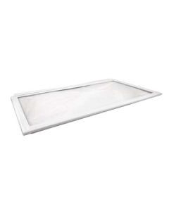 4055922811 GLASS SHELF 600 X 345mm APPROX