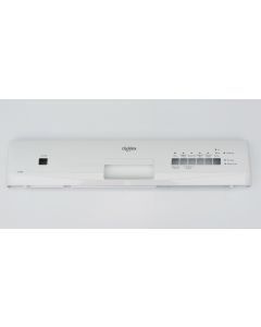CONTROL PANEL SILK SCREENED - WHITE 
