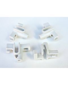 RACK CLIPS GREY (SET OF 4)