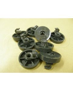 521296P KIT BTM BSKT ROLLER/STUD GREY Pkt 8