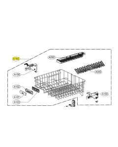 AHB72929101 LG Dishwasher Top Basket Rack