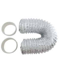 AR125FD KIT-125MM FLEX DUCT W/CLAMPS