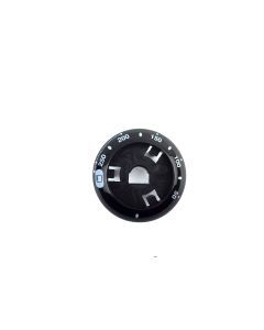FC20K000B7 KLEENMAIND OVEN TEMPERATURE BEZEL D SHAFT BLACK