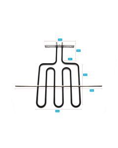 IM12-04 TECHNIKA 16CM PLATE GRILL ELEMENT 1350W SINGLE