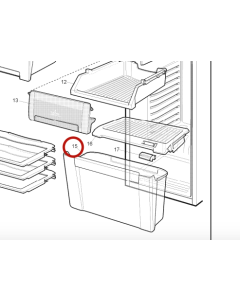 UYOK-A540CBFB VEGETABLE CASE